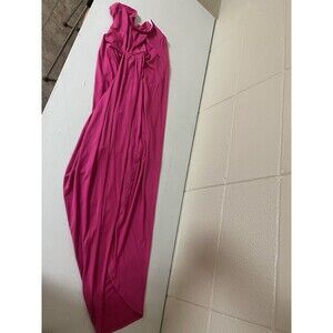 Elegant Pink Strapless Evening Maxi Dress (Approx. Small) prom party formal